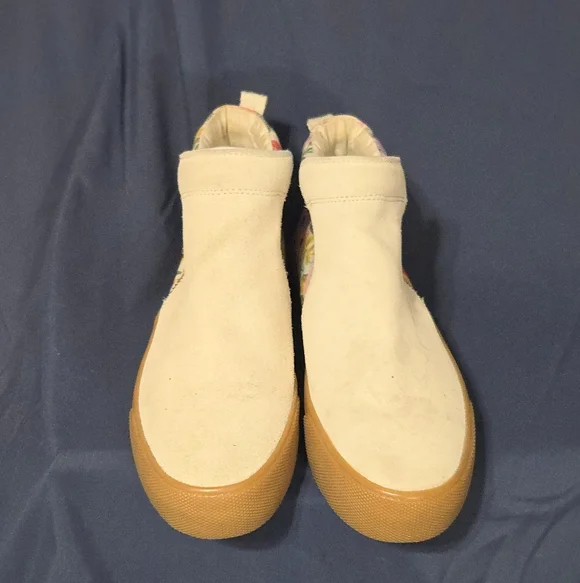 Keds x Rifle Paper Cooper Garden Party Sneaker in Tan - Size 6 - Picture 6 of 12